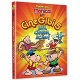 Turma Da Monica Cine Gibi 5 Dvd Original Lacrado
