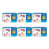 Turma Da Mônica Fralda Infantil Jumbo P C/30 (kit C/06)