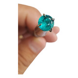 Turmalina Paraiba Natural 5mm Pedra Preciosa Azul Neon