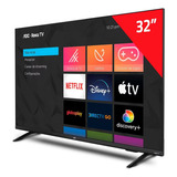 Tv 32 Smart Wifi Aoc Led Hd Preta Roku 32s5135 Bivolt 