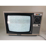 Tv Antiga Televisão Sanyo 14 Polegadas