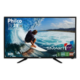 Tv Led Android Hd Smart 39'' Bivolt Preta Philco