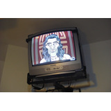 Tv Philips 20 Com Controle Remoto Original 110v Entrada Av