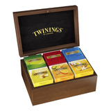 Twinings Sachê Embalado Individualmente Caixa De Chá Madeira 60 Sachês