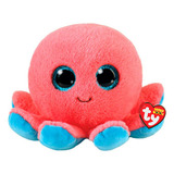 Ty Beanie Boos Sheldon Pulpo Coral Cor Regular Multicolor
