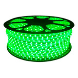 Tyf Mangueira Led 5050 Verde 30m Chata 60 Leds/m Ip65 220v