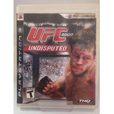 Ufc Undisputed 2009 Ps3 Mídia Física 