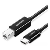 Ugreen Cabo Impressora Usb-c Para Usb-b