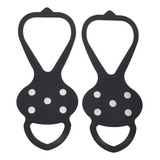 Uk Plug 5 Teeth Ice Claw 1 Par De Grampos Para Neve Ao Ar Li