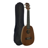 Ukulele Abacaxi Concert Sapele Natural Malibu