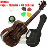 Ukulele Concerto Acústico Rosewood Prof Phx Ukp 243 C/ Capa