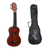 Ukulele Giannini Uks-21 Ns Soprano Acústico C/bag Uks-21ns C