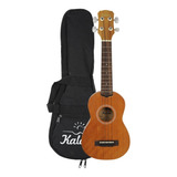 Ukulele Kalani Soprano 21 Natural Acústico C/ Bag 8135