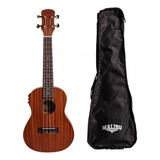 Ukulele Malibu Concert Elétrico Sapele 23