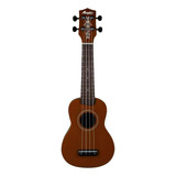 Ukulele Soprano Acustico Honu Memphis Nylon Tobacco Satin Cor Tobacco Satin