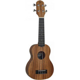 Ukulele Soprano Acústico Zebra Natural Giannini