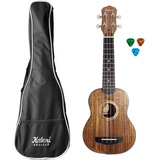 Ukulelê Soprano Kalani Maori Kal420 Sk Friso+ Roseta+ Capa