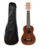 Ukulele Soprano Seven Suk-m Mahogany C/ Capa