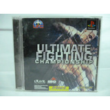 Ultimate Fighting Championship Ps1 Playstation Japan