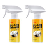 Um Limpador De Espuma De Carro De 2 Peças Purpose Foam Clea