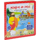 Um Livro Para Pintar Com Água - Milagres De Jesus: Tradução Vos Leitores (tnl), De Sociedade Bíblica Do Brasil. Editorial Sociedade Bíblica Do Brasil, Tapa Dura En Português, 2018
