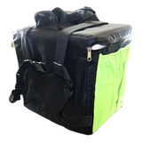 Uma Bag Bolsa Mochila Motoboy Pizza Lanche Caixa Isopor Pret