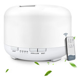 Umidificador Ar Aromatizador Purificador Portátil Led 500ml
