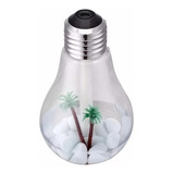 Umidificador Climatizador De Ar Luz Led Lampada Aromatizador