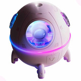 Umidificador De Ar Astronauta 220ml Luz Led 7 Cores B-max