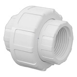 Uniao Com Rosca 1 1/2 Polegadas Pvc Branca Tigre Roscavel