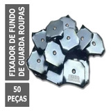 União Para Fundo De Armário Guarda Roupa Zincado - 50 Peças