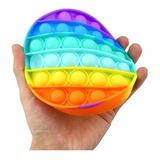 Unicórnio Fidget Pop It Bolhas Sensoriais Anti Stress Cor Colorido