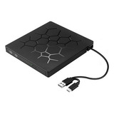 Unidade Externa De Cd/dvd Leitor De Dvd Óptico Usb 3.0 -c