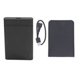 Unidade Externa De Disco Rígido Móvel Preta Preta Usb 3.0 De