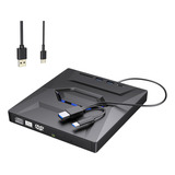 Unidade Externa Usb 3.0 C Cd Dvd Rw Drive Gravador De Dvd Dv