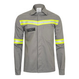 Uniforme Conjunto Eletricista Anti Chama Nr10 C/ Refletivo