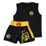 Uniforme De Boxe Unissex Sanda Suit Kongfu Uniform Wushu