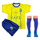 Uniforme Infantil Brasil Uniforme Kit Camisa Shorts E Meião