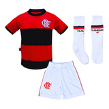 Uniforme Infantil Flamengo Shorts E Meião
