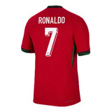 Uniforme Infantil Portugal 2024/25 Ronaldo 7 Em Promoção