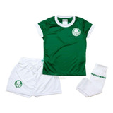 Uniforme Palmeiras Bebê Infantil Feminino Oficial