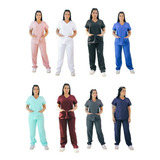 Uniforme Pijama Cirúrgico Oxford Unissex Não Amassa 43