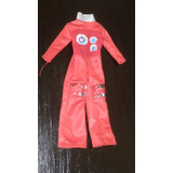 Uniforme Vermelho Da Boneca Antiga Susi Astronauta Estrela