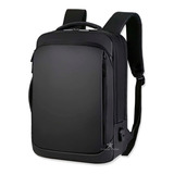 Unistar Pasta Mochila Executiva Notebook Maleta Social Luxo Cor Preto 18 L
