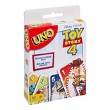 Uno Toy Story 4 Jogo De Cartas Mattel Baralho Woody