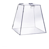 Urna Piramide Em Acrílico Cast | Transparente 20cm Promoção