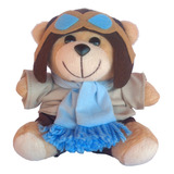 Ursinho Miniatura 12 Cm Urso Pelúcia Nicho Pendente Móbile 