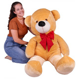 Urso Gigante Grande Pelúcia Macio Teddy Bear 110cm Nacional