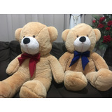 Urso Gigante Grande Personalizado Pelúcia Macio Teddy 110cm
