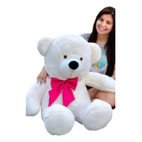 Urso Gigante Grande Personalizado Pelúcia Macio Teddy 90cm